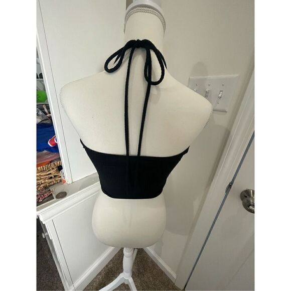Wild Love women’s top black sleeveless size small - Picture 2 of 4